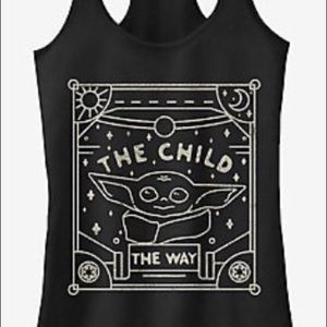 STAR WARS The Mandalorian Child Tarot JRs LG Tank